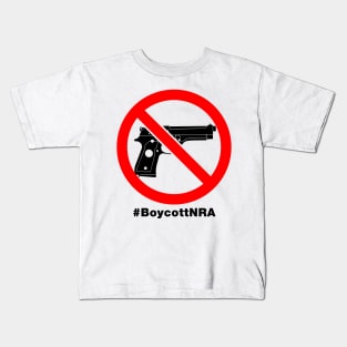 Boycott the NRA Kids T-Shirt